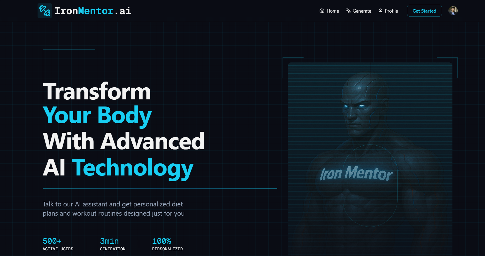 IronMentor - Fitness AI